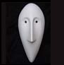 masque larvaire de theatre-L4
